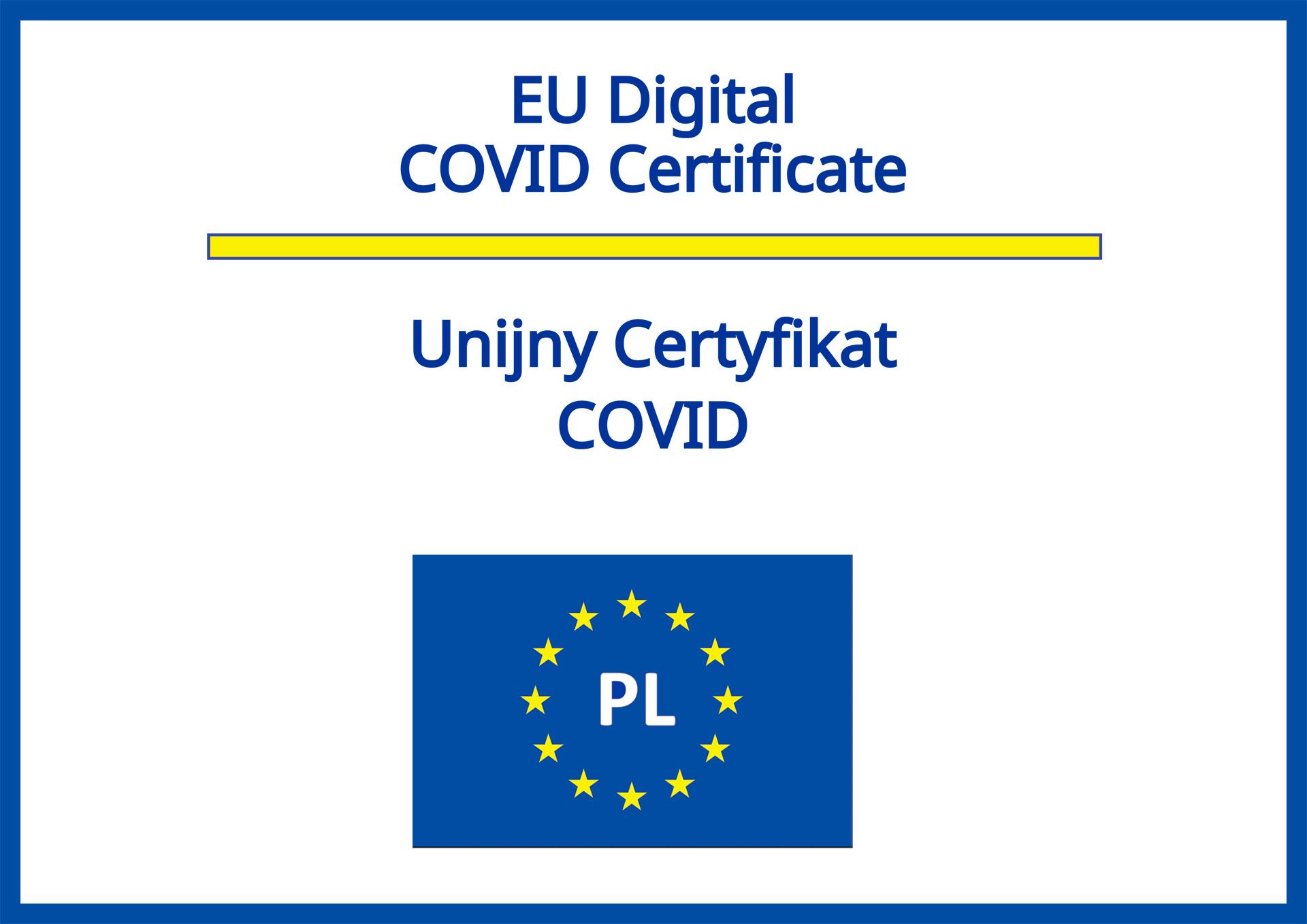 Można już pobierać unijny certyfikat covidowy