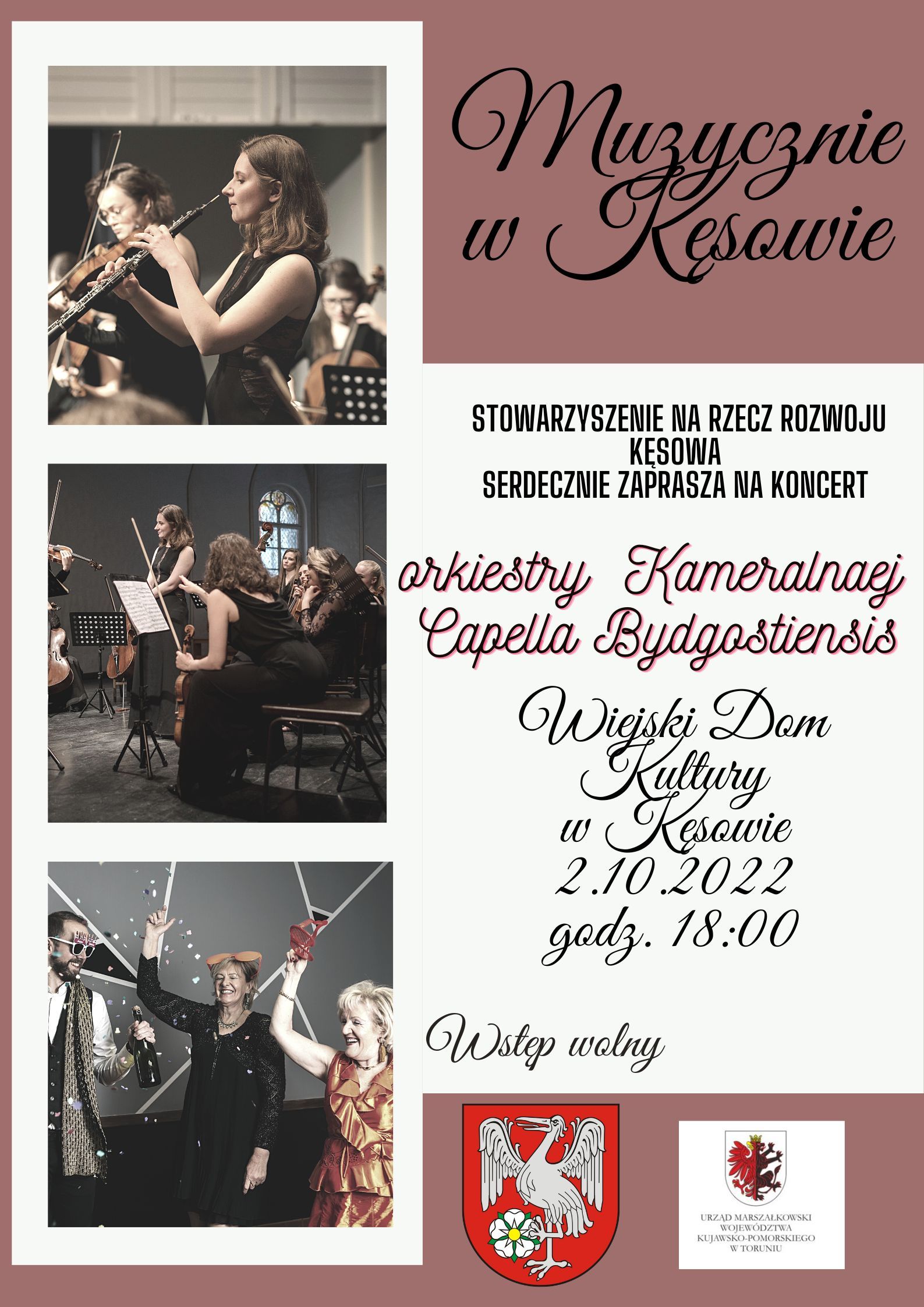 koncert muzyki poważnej w wykonaniu orkiestry kameralnej Capella Bydgostitiensis